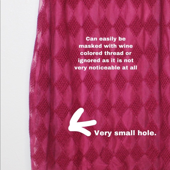 Francesca’s Elmina wine dress - Picture 6 of 6